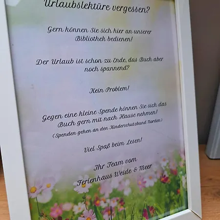 דירה Weide-meer-watt Großheide